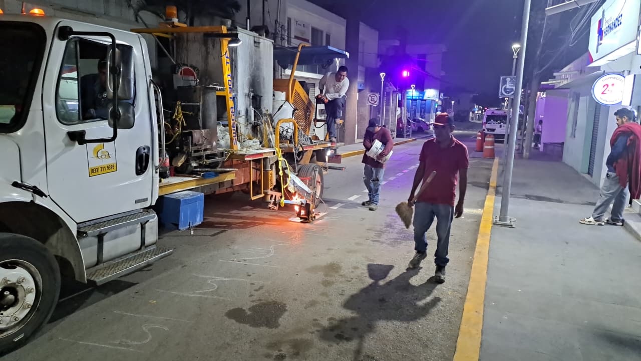 Equipo de señalamiento vial